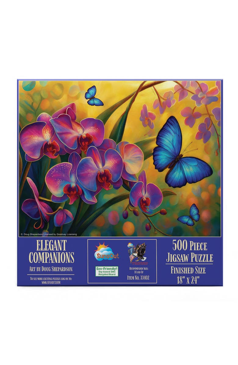 Sunsout Elegant Companions 500 piece Jigsaw Puzzle for Adults, Alternate, color, Multicolor