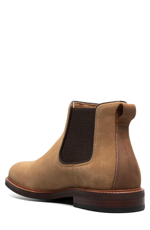 Florsheim Anthem Plain Toe Chelsea Boot In Brown
