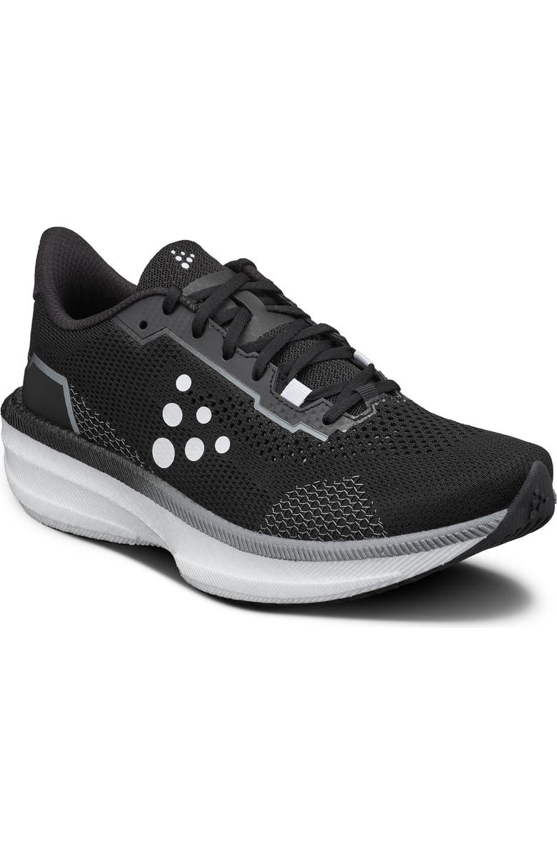 Craft Endurance 2 Running Shoe, Main, color, Black/ Contrast White