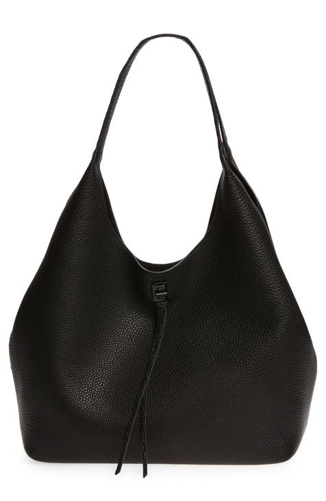 Leather over the shoulder purse best sale