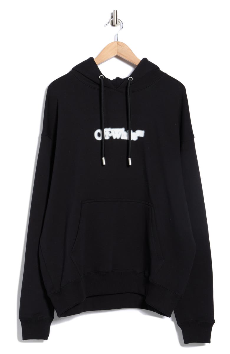 Off-White Spray Arrow Skate Hoodie, Main, color, Black-White