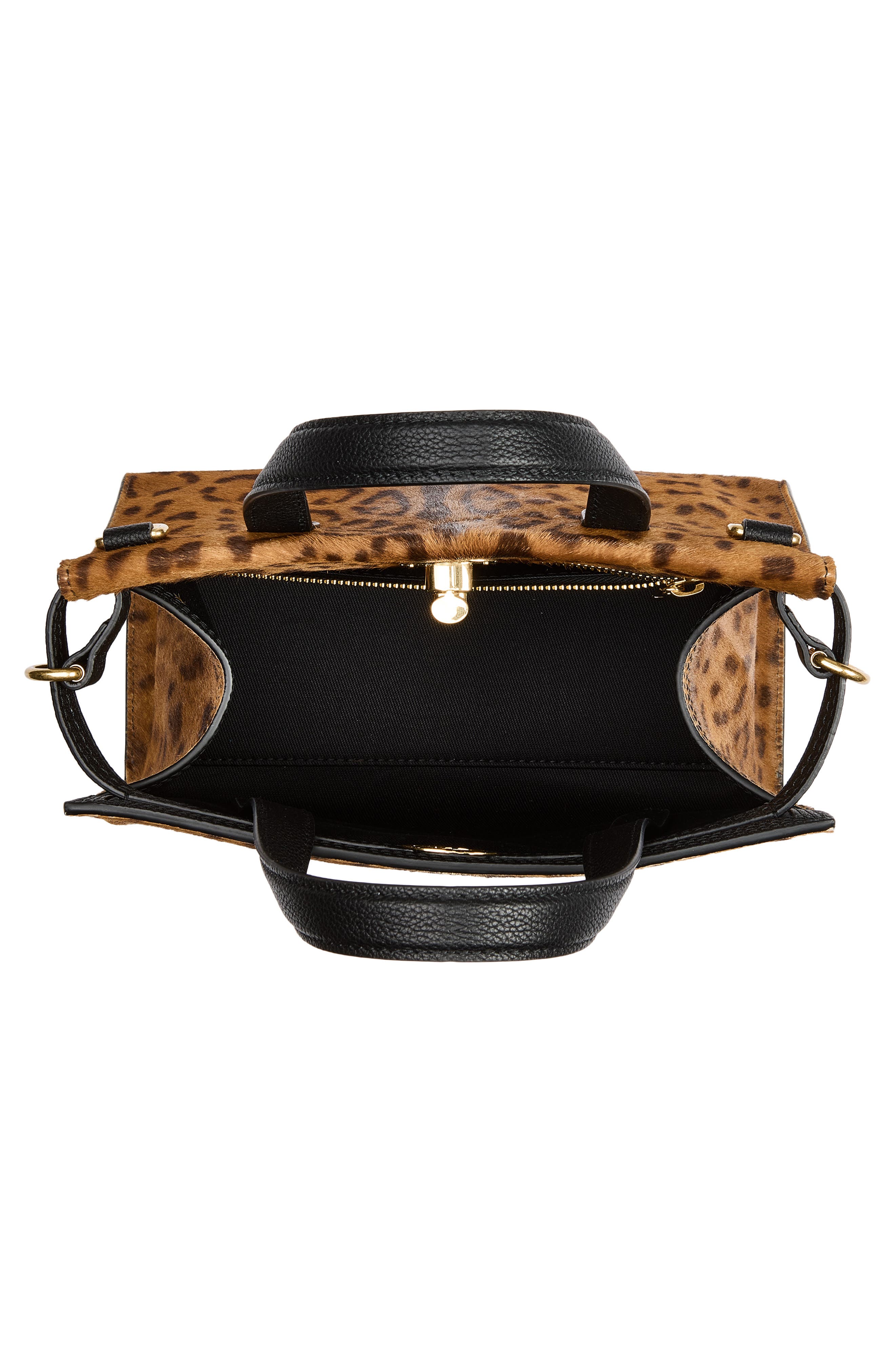 Cotswolds Genuine Calf Hair Tote, Alternate, color, LEOPARD/ BLACK