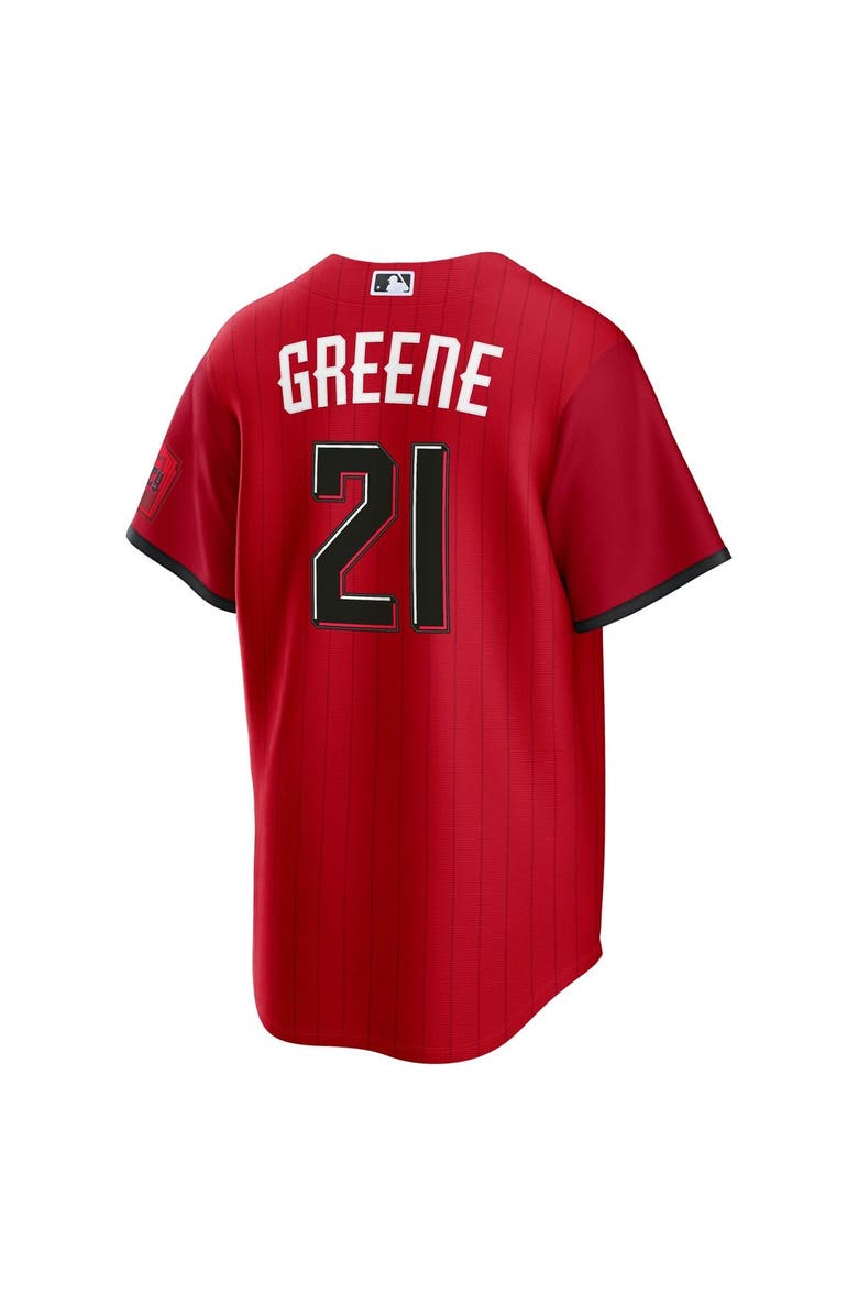 Nike Men's Nike Hunter Greene Red Cincinnati Reds 2026 City Connect Stadium Jersey, Alternate, color, Red