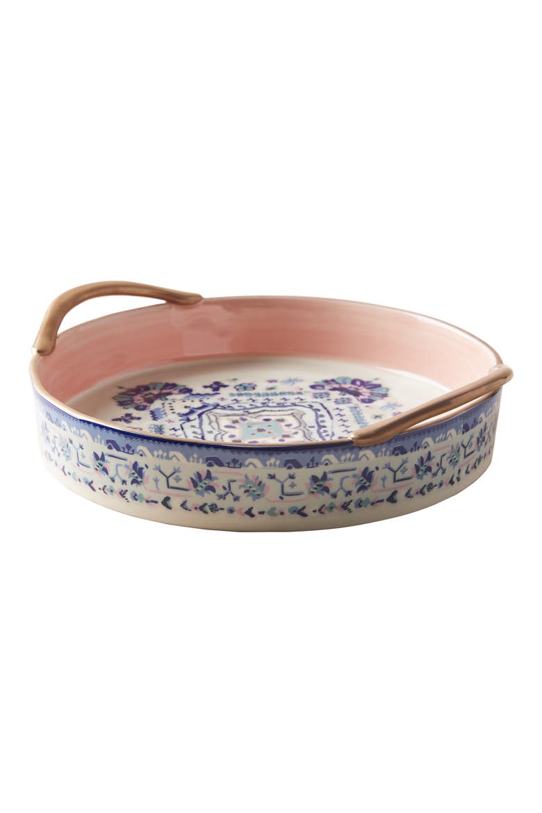 Anthropologie Lilia Pie Dish, Alternate, color, BLUE
