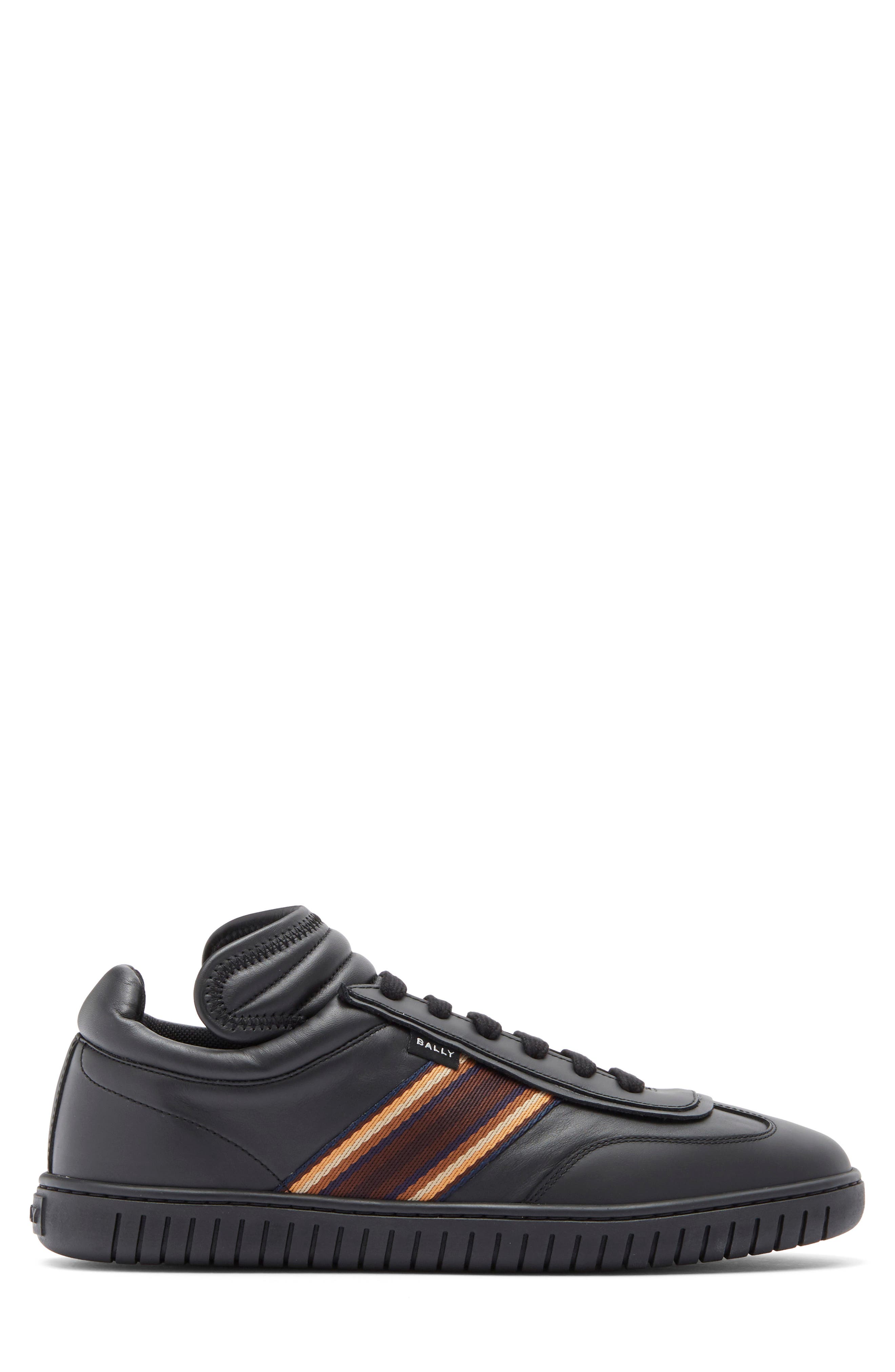 Bally Parrel Lace-Up Sneaker, Alternate, color, Black/ Brown