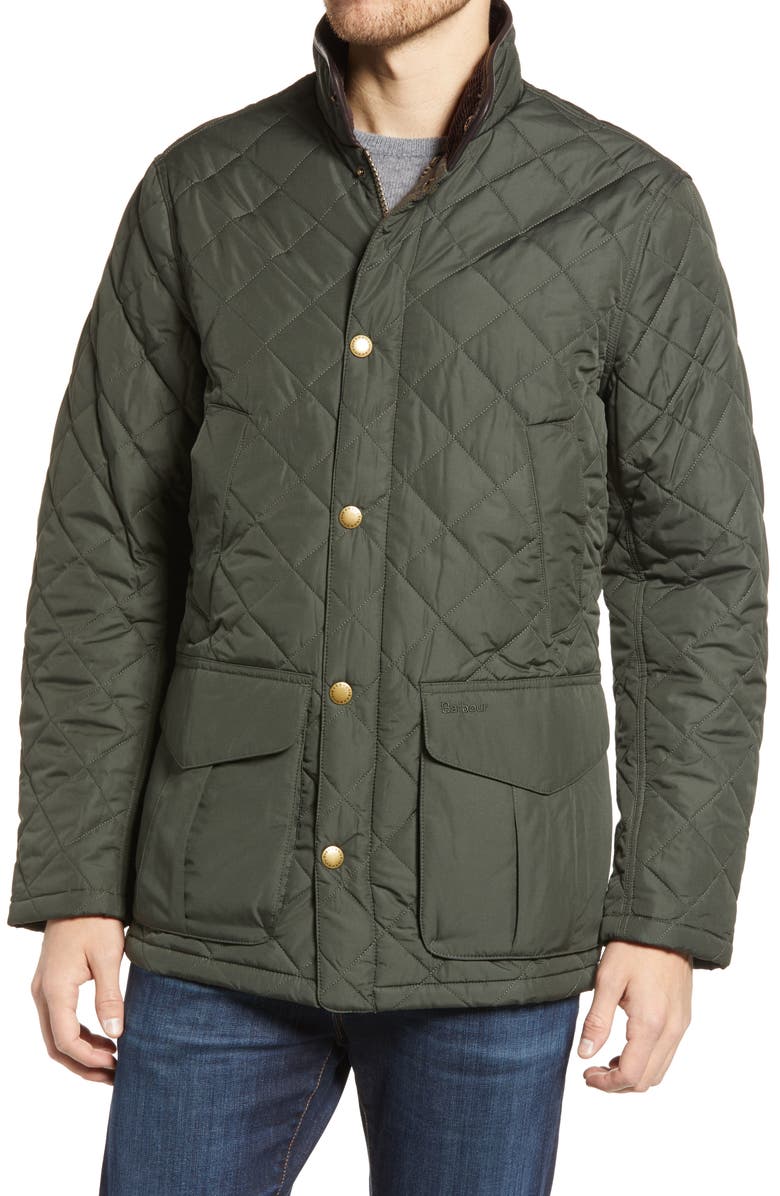 Barbour Devon Quilted Jacket, Alternate, color, 