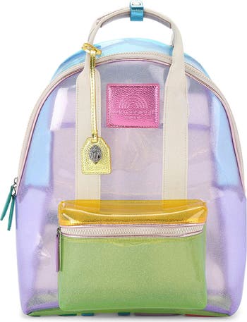 Large Southbank Vinyl Clear Backpack