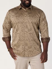 Robert Graham DXL Big & Tall Hudson Sport Shirt