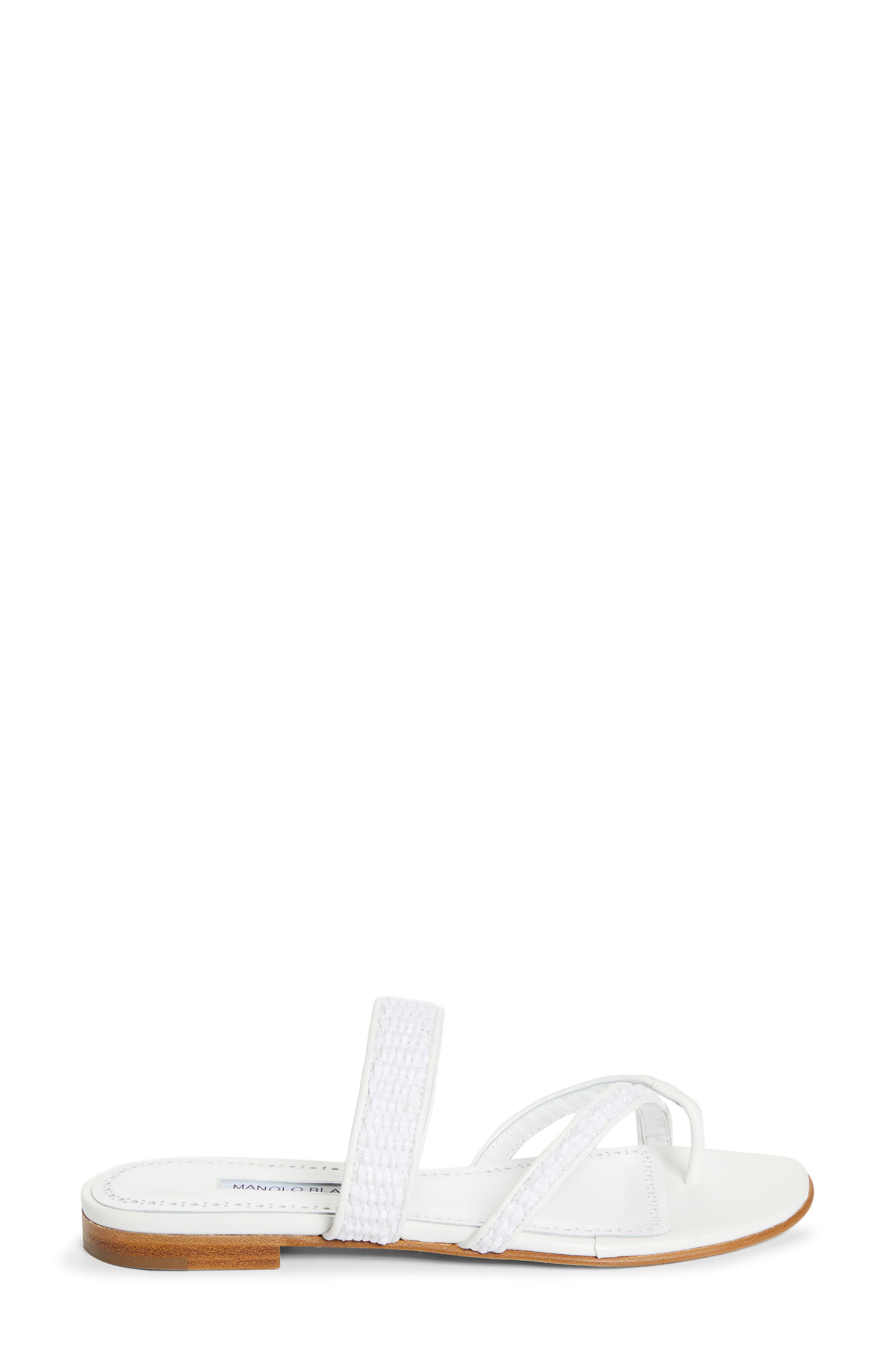 Manolo Blahnik Susa Crossover Sandal, Alternate, color, 