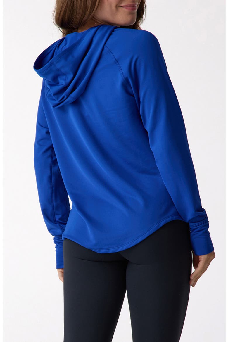 Layering Hoodie Women's, Alternate, color, Rally Royal Blue