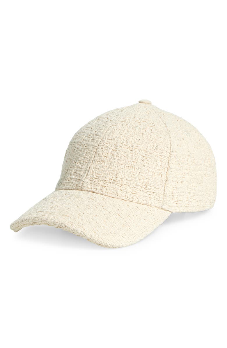 rag & bone Harlow Texture Baseball Cap, Main, color,