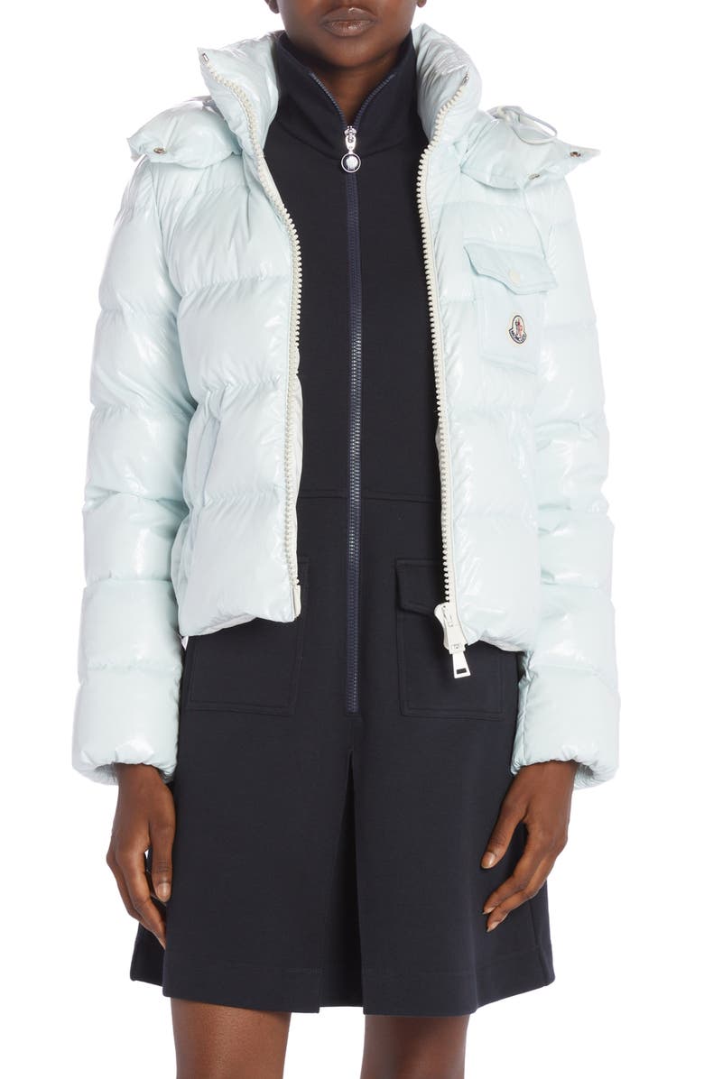 Moncler Andro Hooded Down Puffer Jacket, Main, color,
