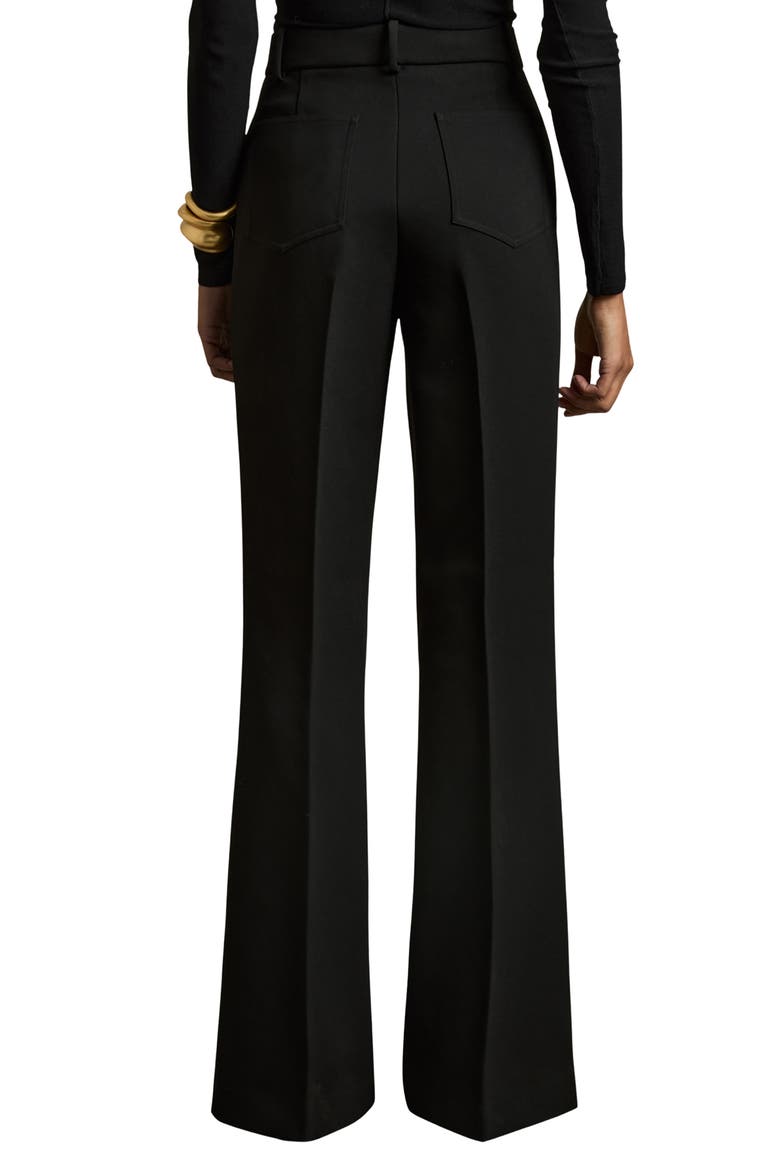 Priya Patch Pocket Wide Leg Pants, Alternate, color, BLACK