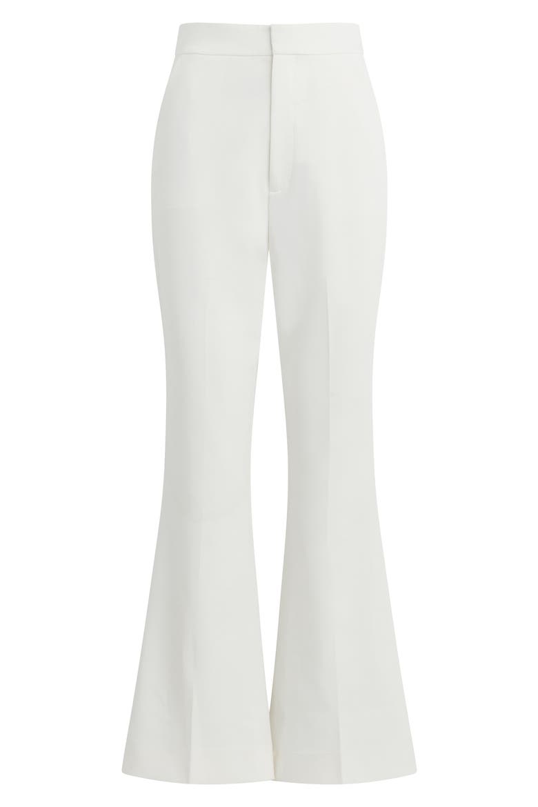 The Phoebe Crop Flare Pants, Alternate, color, IVORY