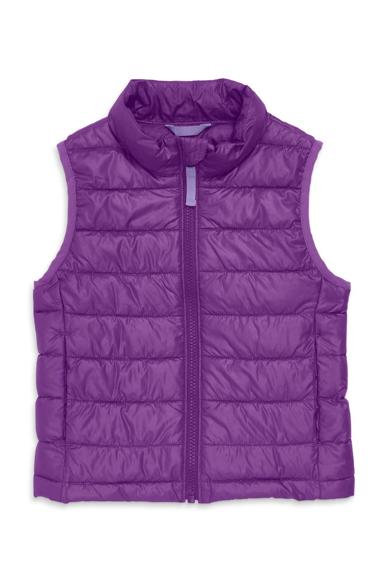 Kids Lightweight Puffer Vest, Main, color, Jelly