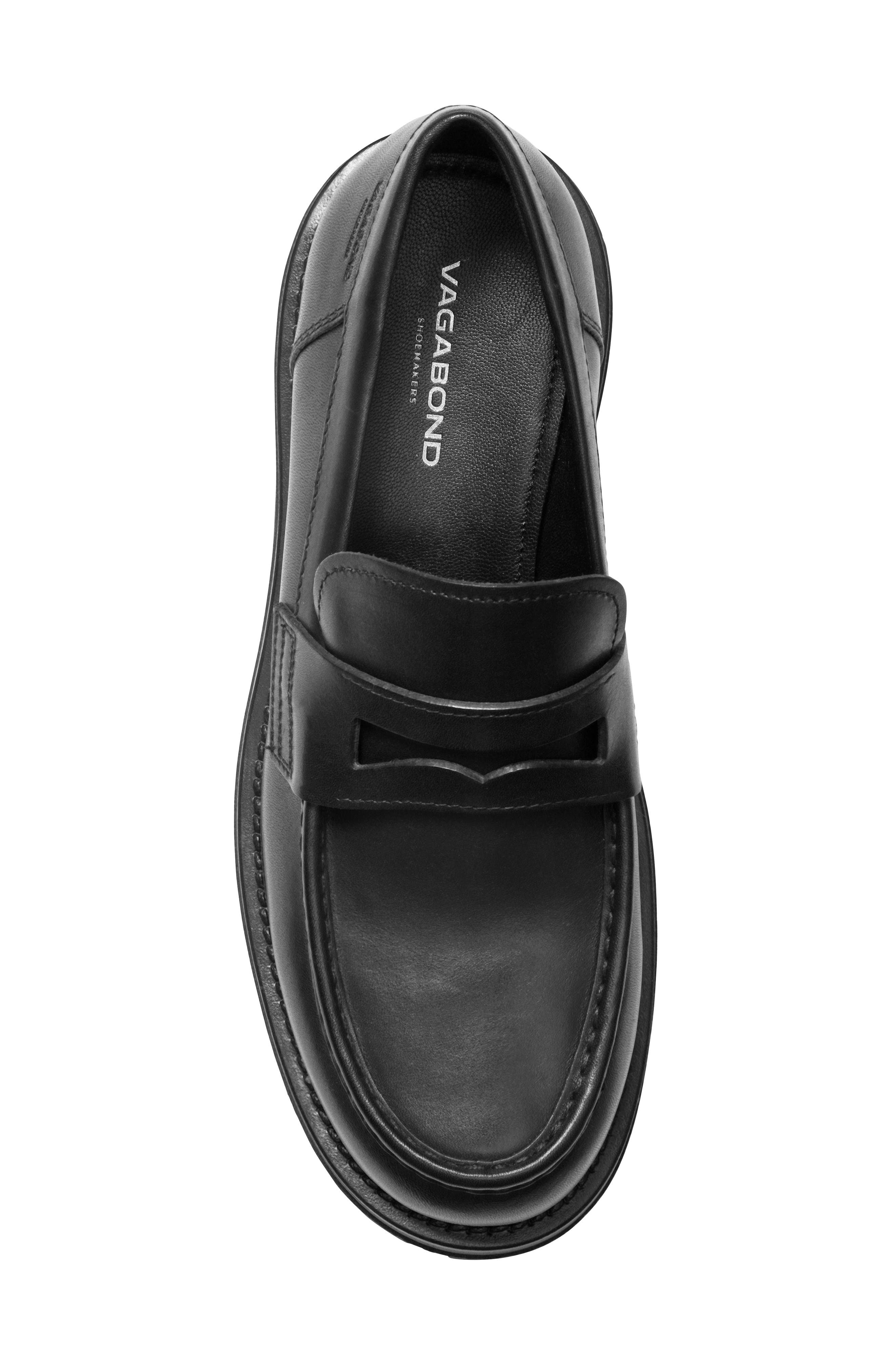Vagabond Shoemakers Cameron Penny Loafer, Alternate, color, Black