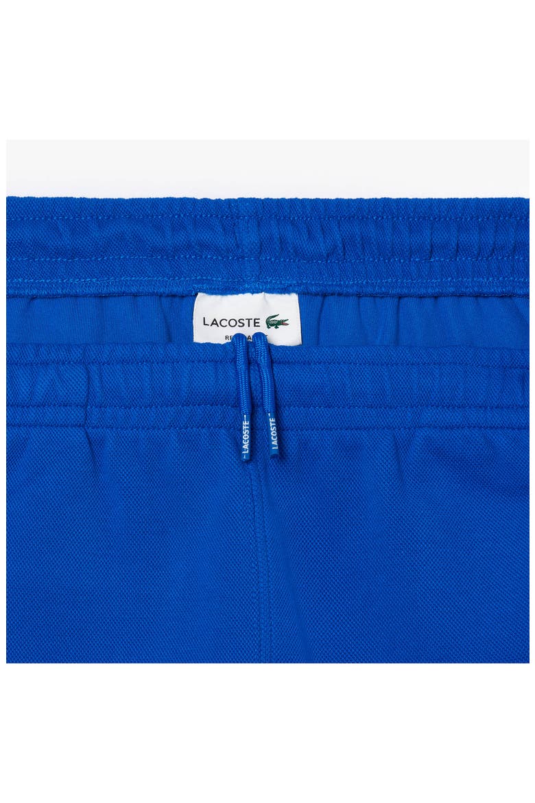 Double Face Organic Cotton Blend Piqué Sweatpants, Alternate, color, HJM LAZULI