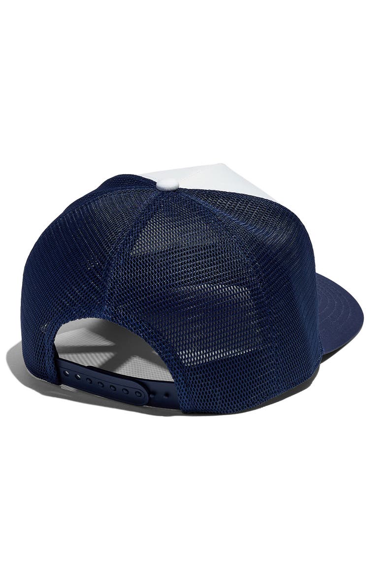 Rewilding Trucker Hat, Alternate, color, INDIGO