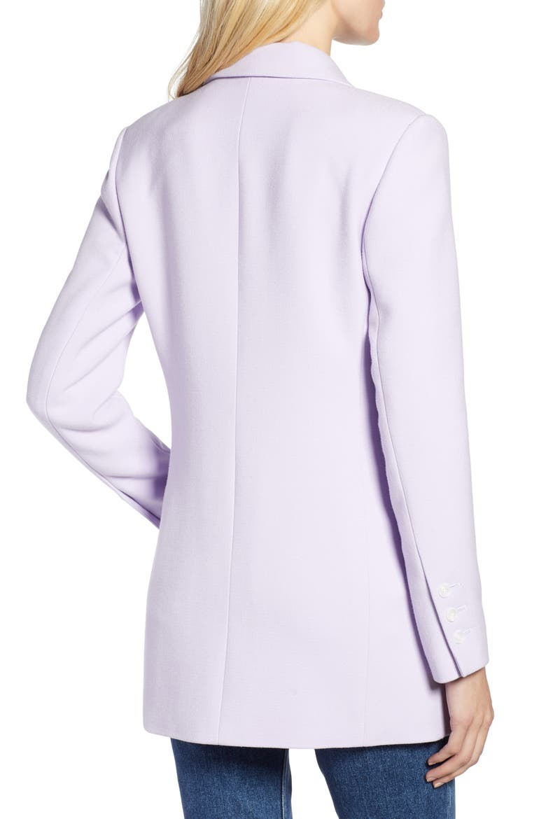 x Atlantic-Pacific Menswear Double Breasted Blazer, Alternate, color, PURPLE SECRET