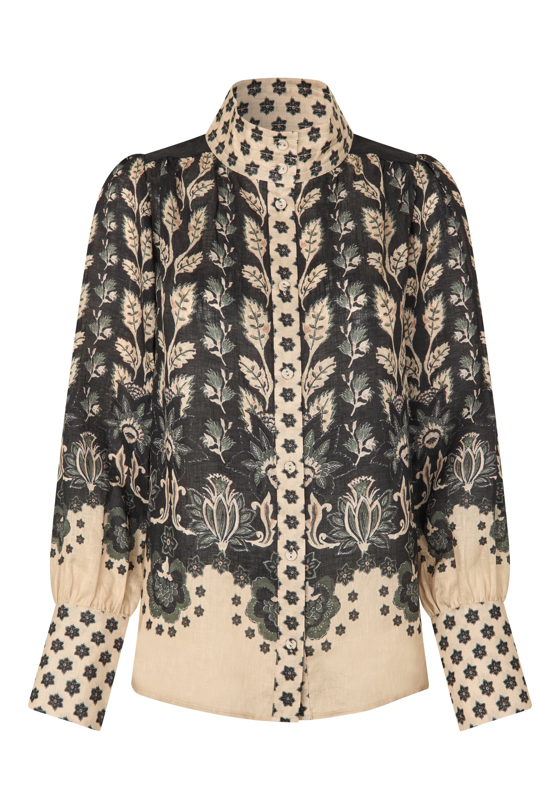 Dea Kudibal Ameliedea Mandarin Collar Linen Blouse (Women) | Nordstrom