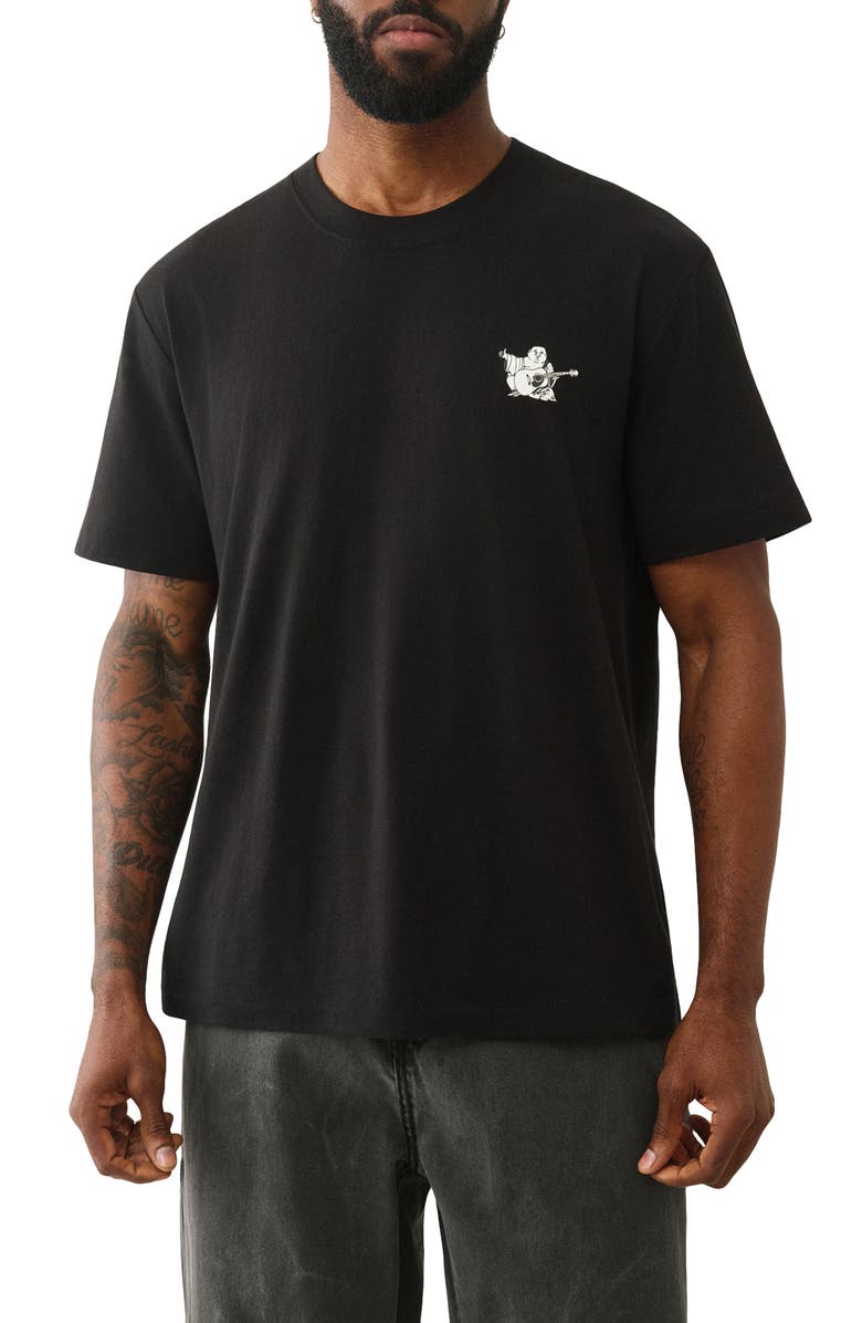 True Religion World Tour Graphic T-Shirt, Main, color,