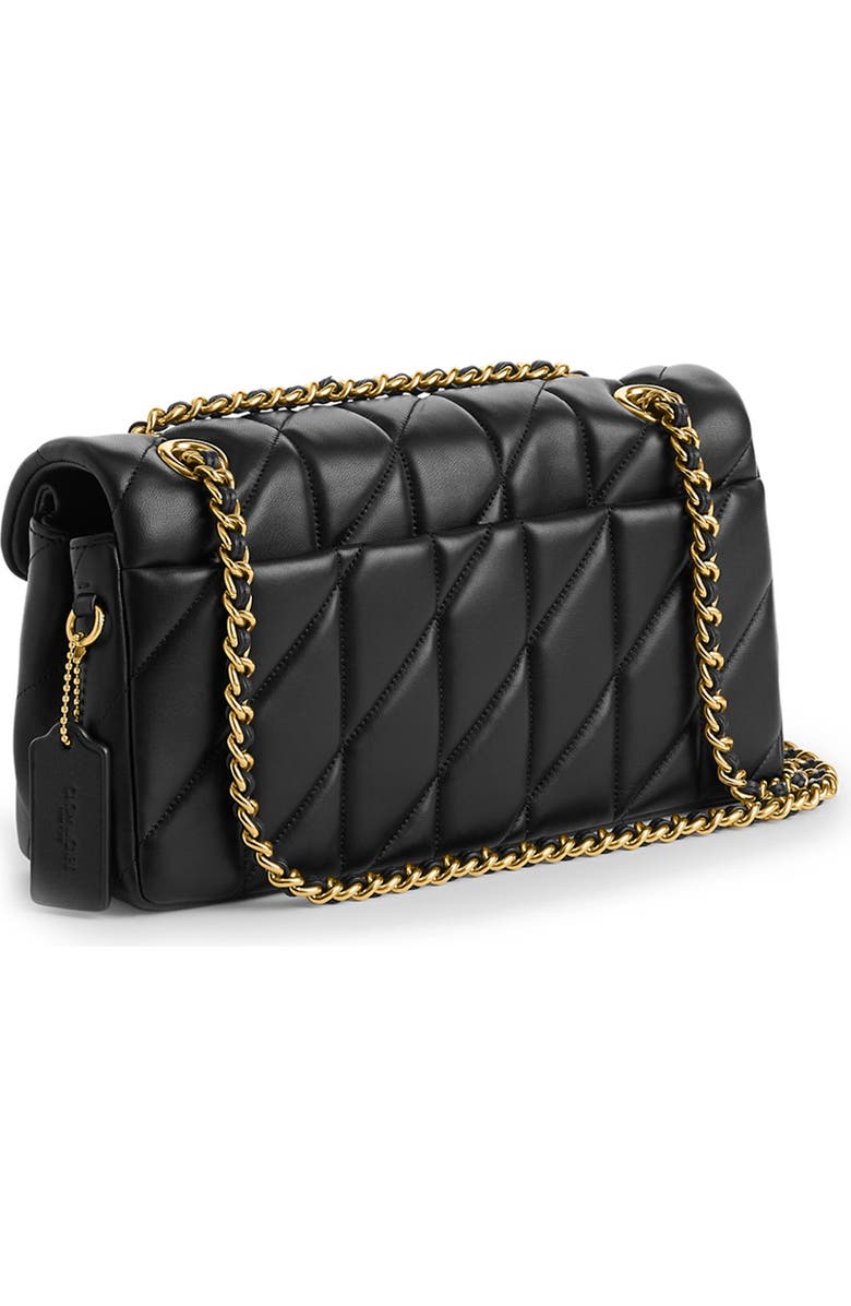 COACH Tabby 26 Quilted Leather Convertible Crossbody Bag, Alternate, color, B4/Black