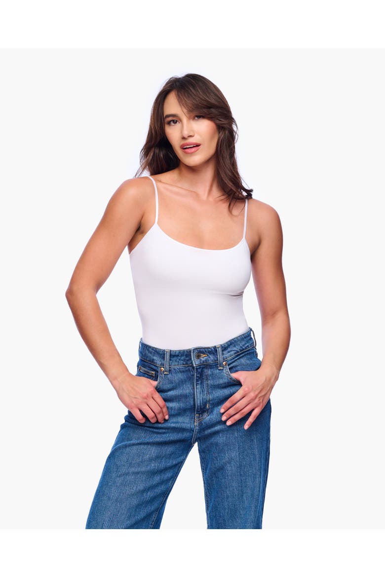 Talco Long Camisole, Main, color, White