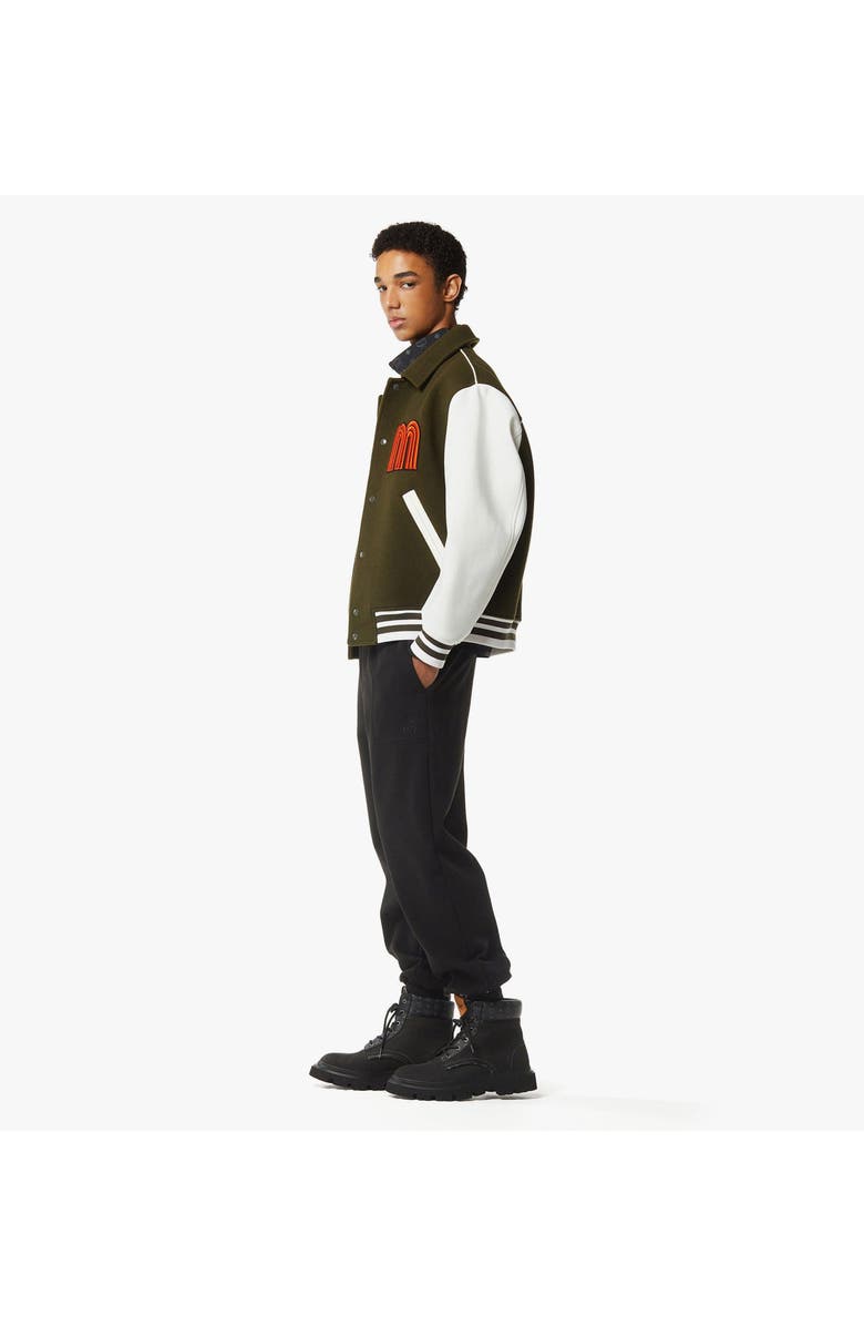MCM Essential Logo Ponte Track Pants, Alternate, color, Black