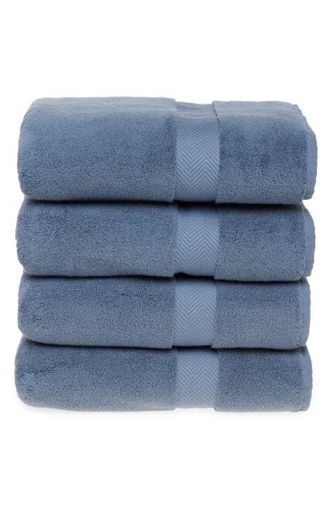 Organic Hydrocotton Set of 4 Bath Towels $140 Value