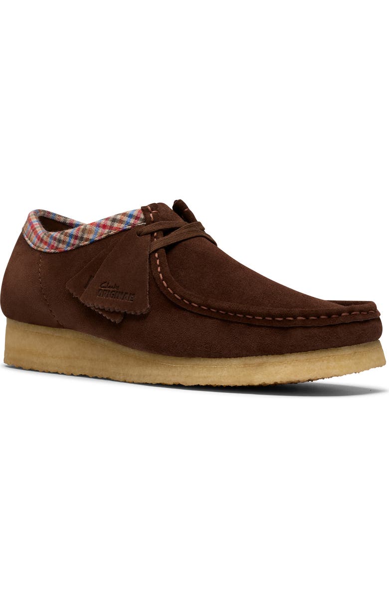 Clarks<sup>®</sup> Originals Wallabee Chukka, Main, color, Chocolate