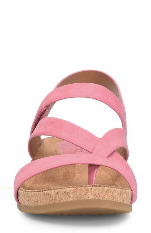 Eurosoft Gianetta Slingback Platform Sandal In Pink