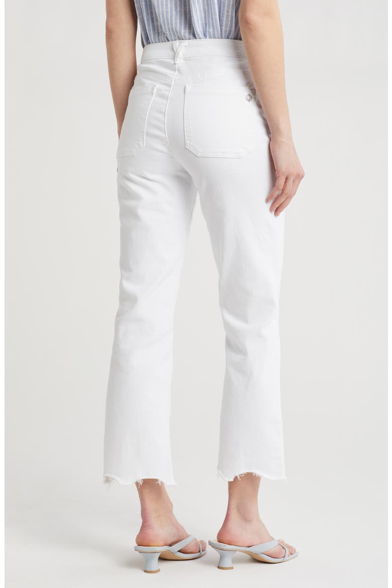 Scallop Hem Barely Boot Jeans, Alternate, color, OPW OPTIC