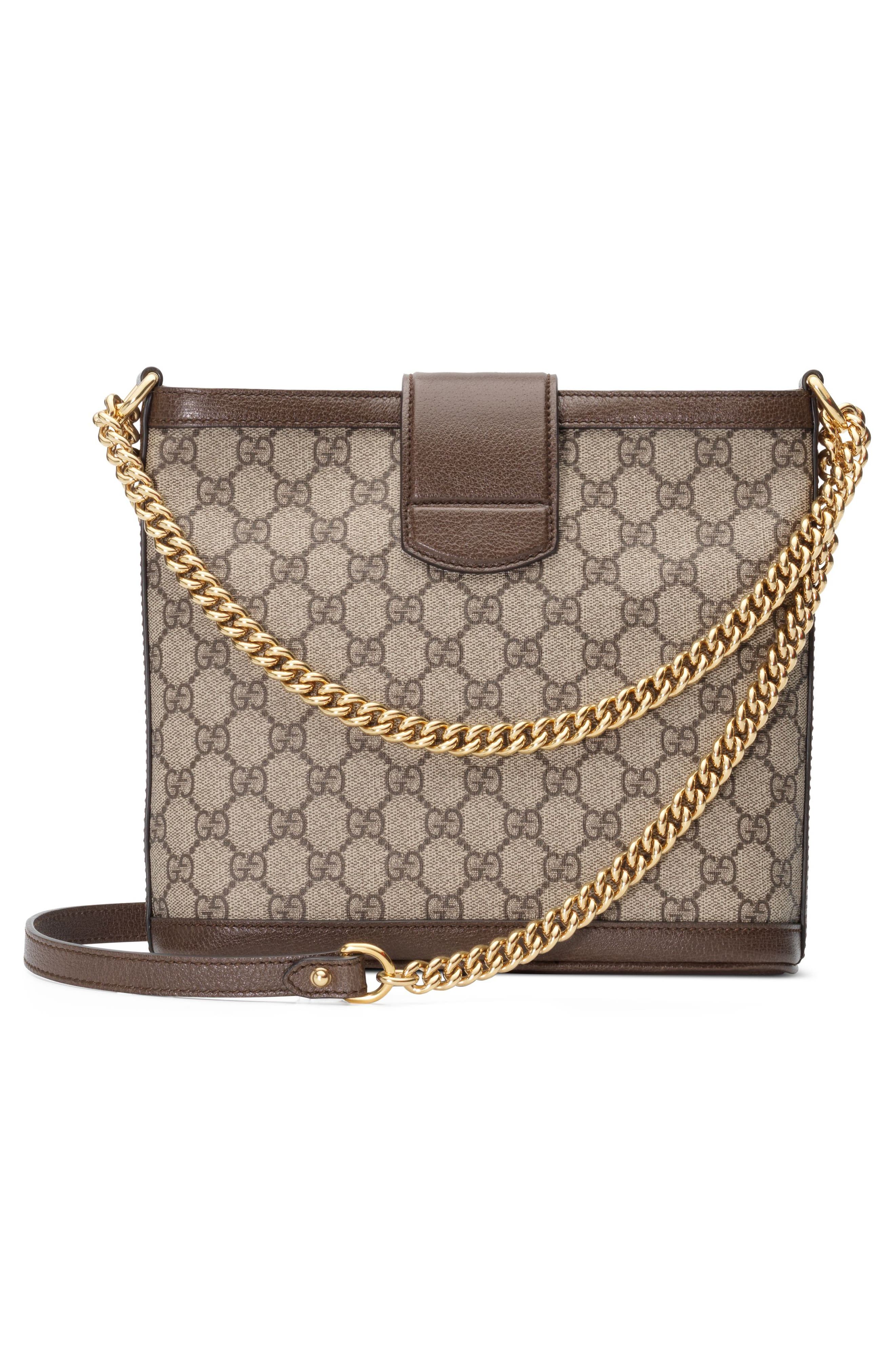 Medium Dionysus Supreme Canvas Shoulder Bag, Alternate, color, BEIGE EBONY/ NEW ACERO