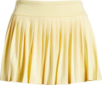 Pleated Miniskort