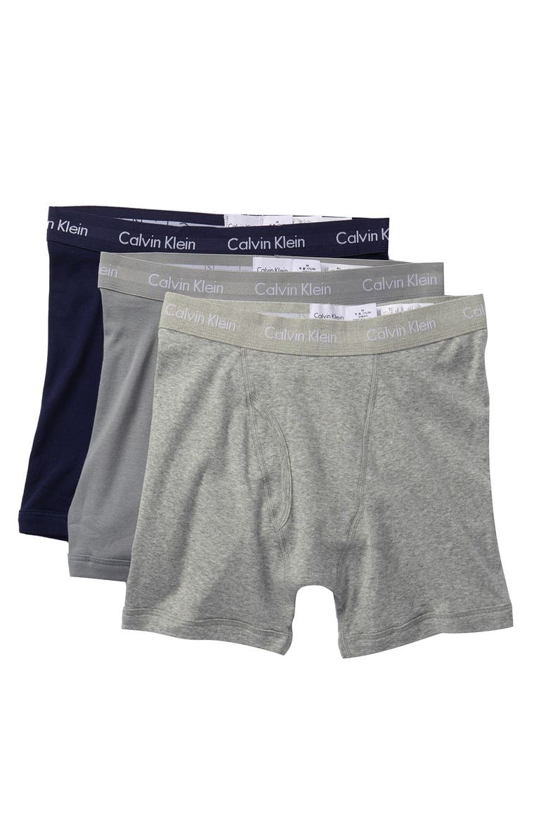 Calvin Klein Classic Fit Boxer Briefs - Pack of 3, Main, color, 