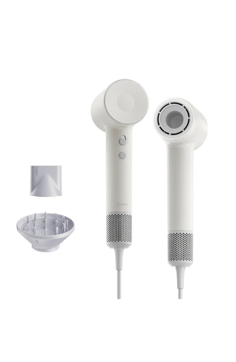 Laifen SE2 Swift Hair Dryer with 3 Nozzles, Main, color, White