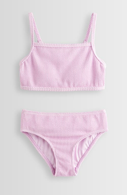 ZELLA GIRL ZELLA GIRL KIDS' TEXTURED TWO-PIECE SWIMSUIT