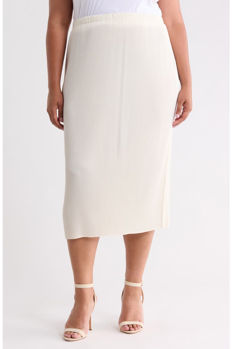Pull-On Midi Skirt, Main, color, CLOUD