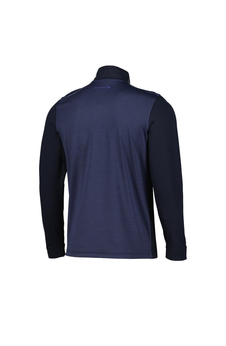 Under Armour Men's Under Armour Navy Navy Midshipmen Silent Service Quarter-Zip Pullover Jacket, Alternate, color, 