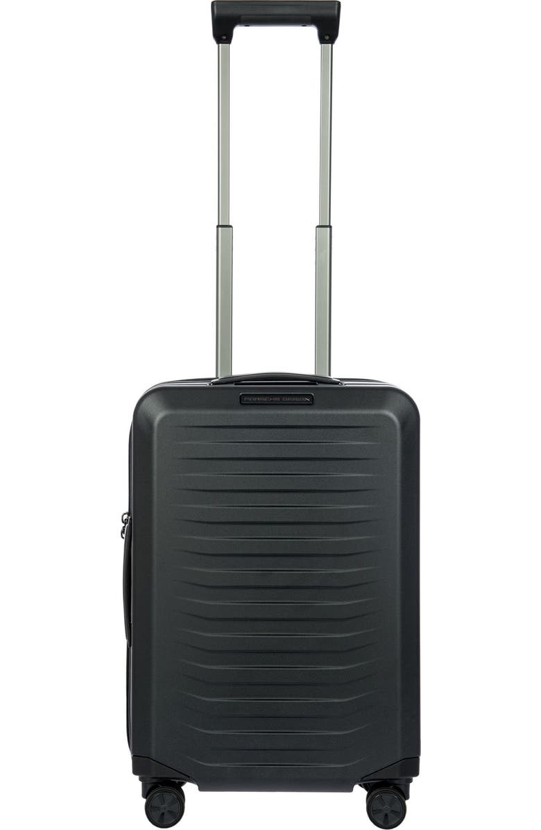 Porsche Design Roadster 21" Carry-on Spinner, Main, color, Black Matte