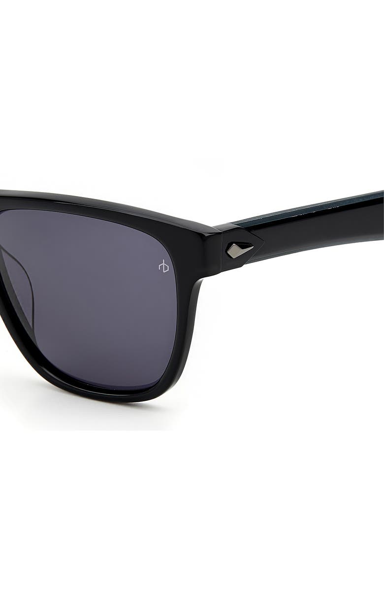 rag & bone 56mm Rectangle Sunglasses, Alternate, color, 