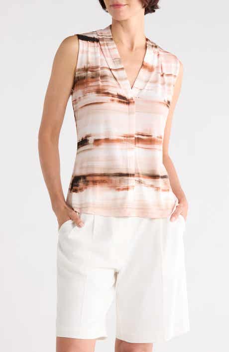 Calvin Klein V-Neck Sleeveless Top