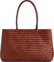 Madewell Handwoven Leather Tote