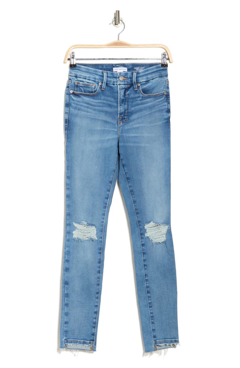 Good American Good Legs Baby Step Skinny Jeans, Alternate, color, 