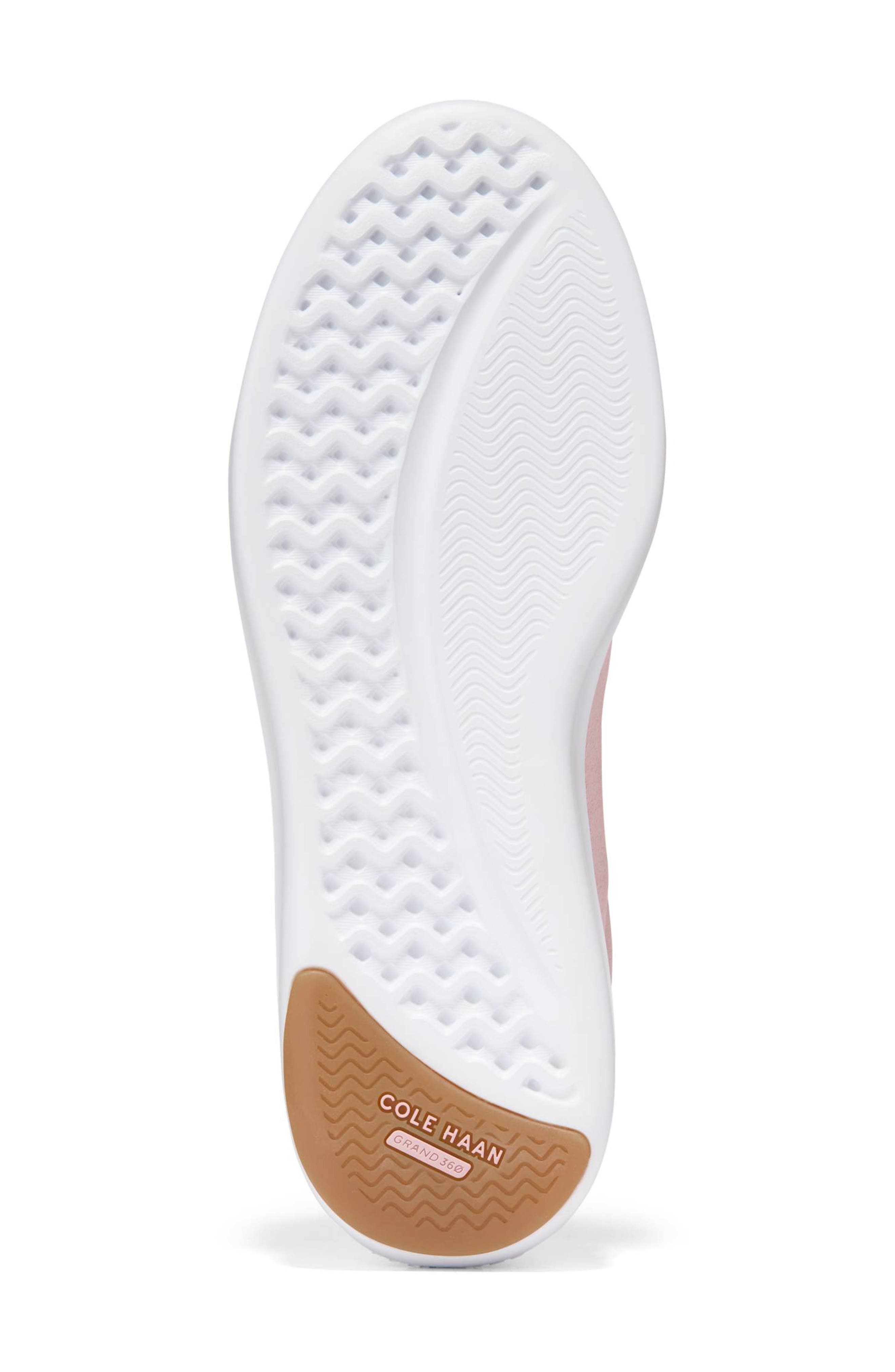 Cole Haan Grand Crosscourt Tennis II Sneaker, Alternate, color, Pale Lilac Suede