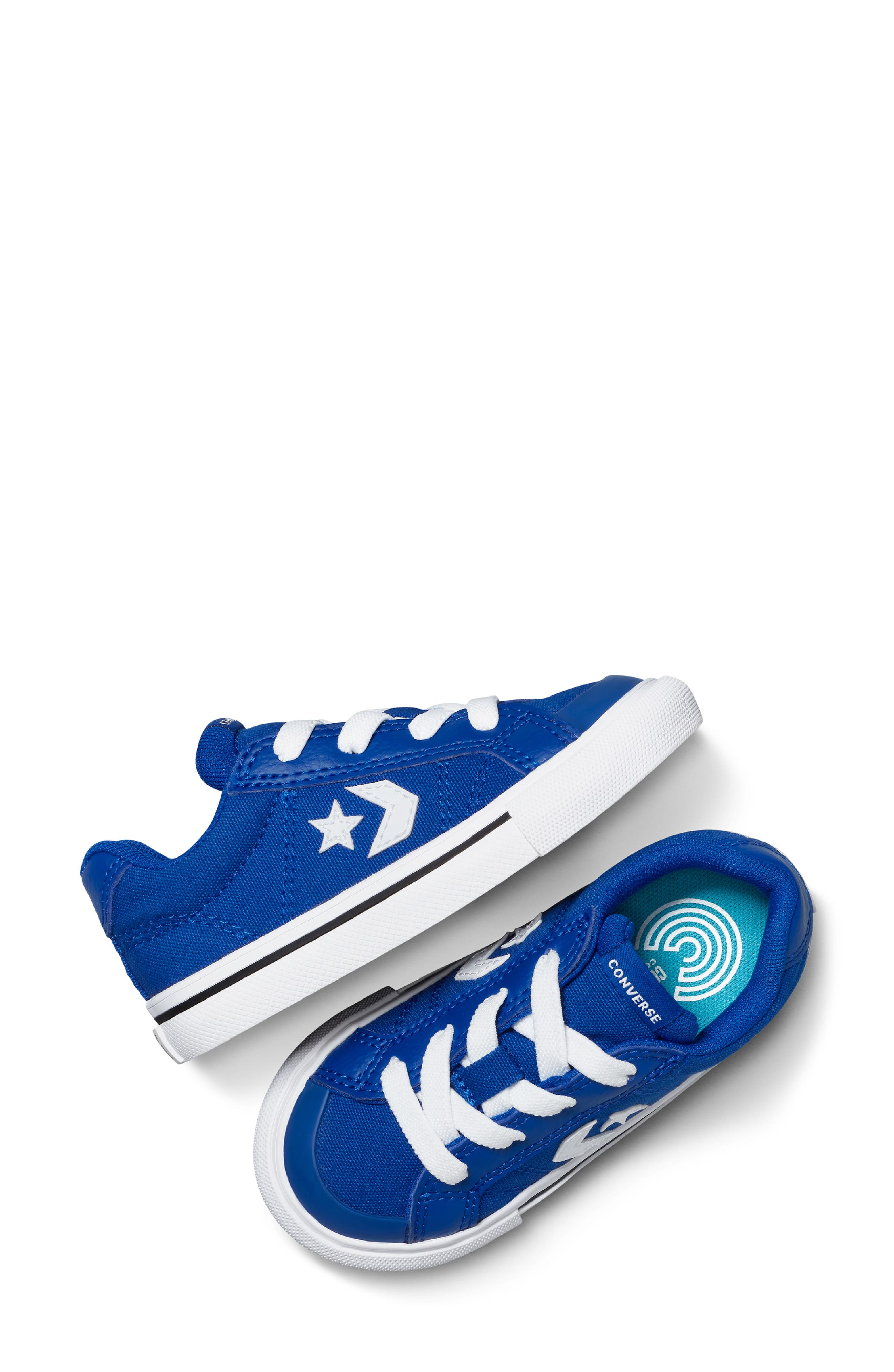 Converse Kids' Star Player 76 Oxford Sneaker, Alternate, color, Blue/ White/ Blue