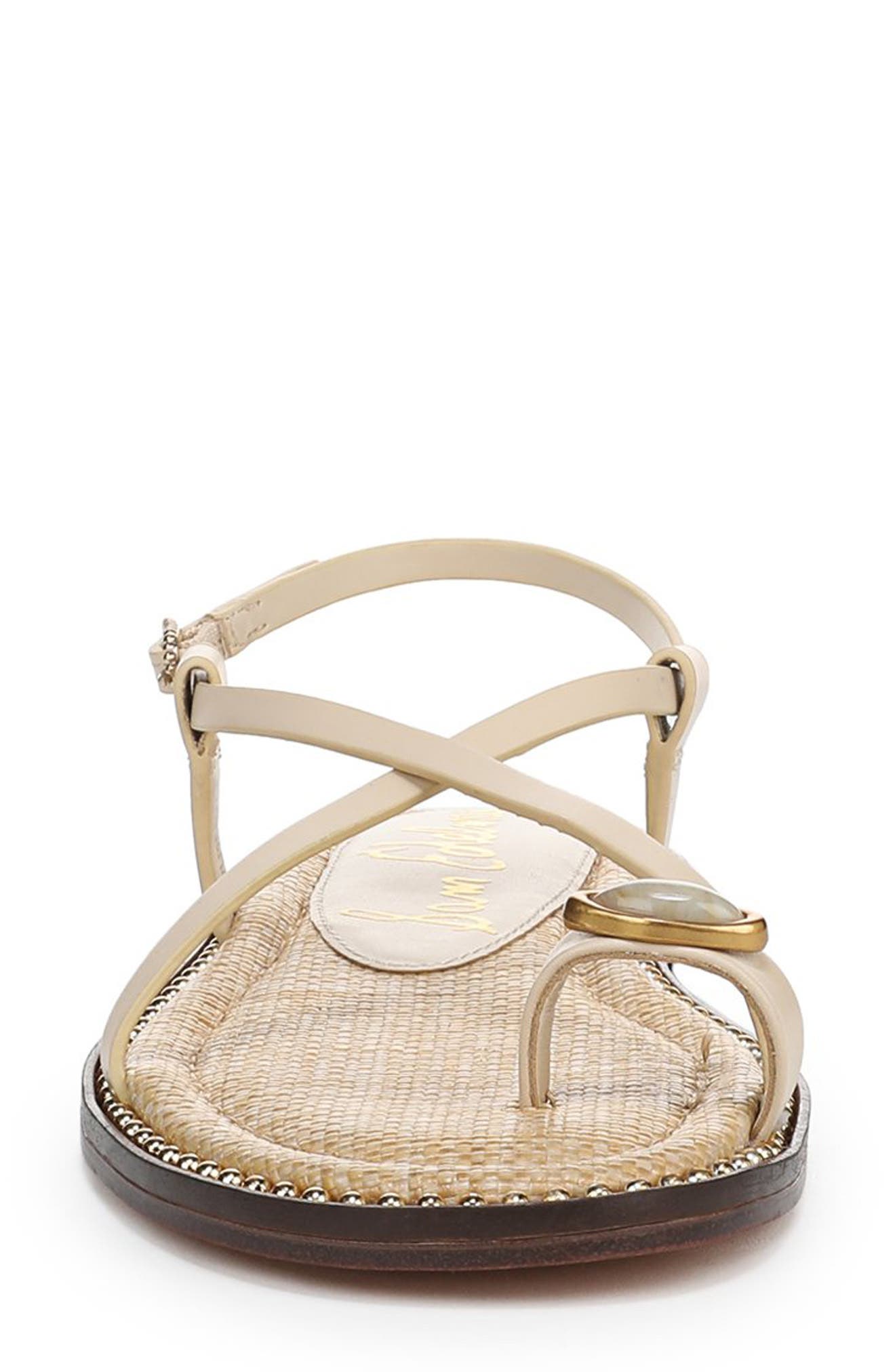 Sam Edelman Tenly Toe Loop Sandal, Alternate, color, Summer Sand