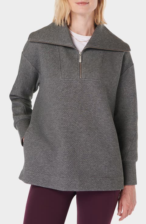 Radiant Half Zip Sweatshirt