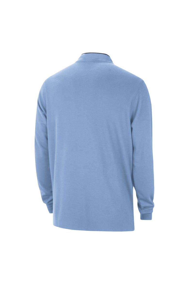 Men's Nike Light Blue Memphis Grizzlies Authentic Performance Half-Zip Jacket, Alternate, color, Light Blue
