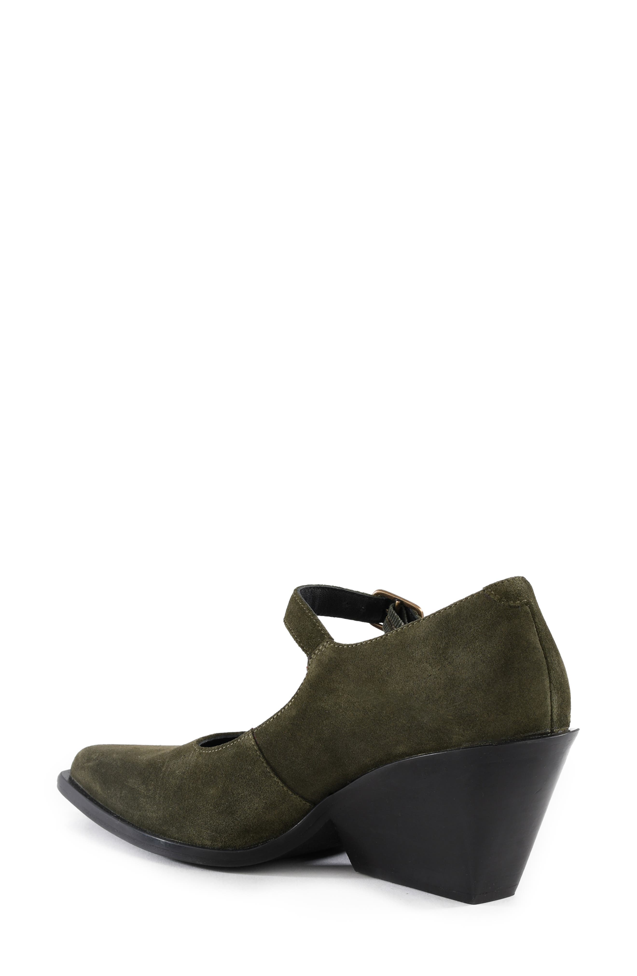 Seychelles Sparks Ankle Strap Wedge Pump, Alternate, color, Olive